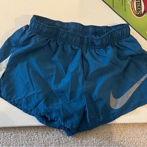 Nike Dri Fit City Core Lined Running Shorts Blue